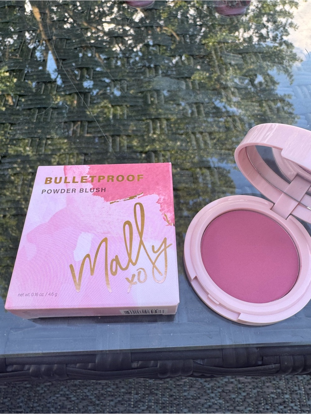Mally Beauty Bulletproof Powder Blush — Rose Pink